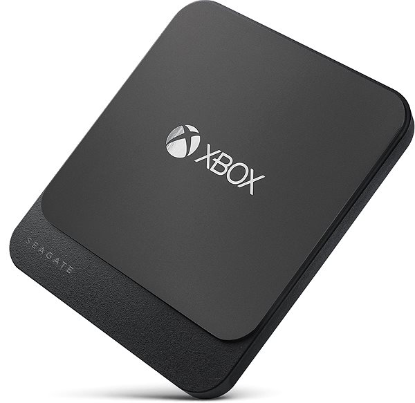 Externí disk Seagate Xbox Game Drive SSD 2TB, černý Boční pohled