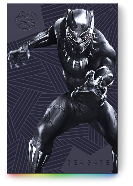 Externý disk Seagate FireCuda Gaming HDD 2 TB Black Panther Special Edition ...