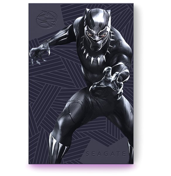 Externý disk Seagate FireCuda Gaming HDD 2 TB Black Panther Special Edition ...