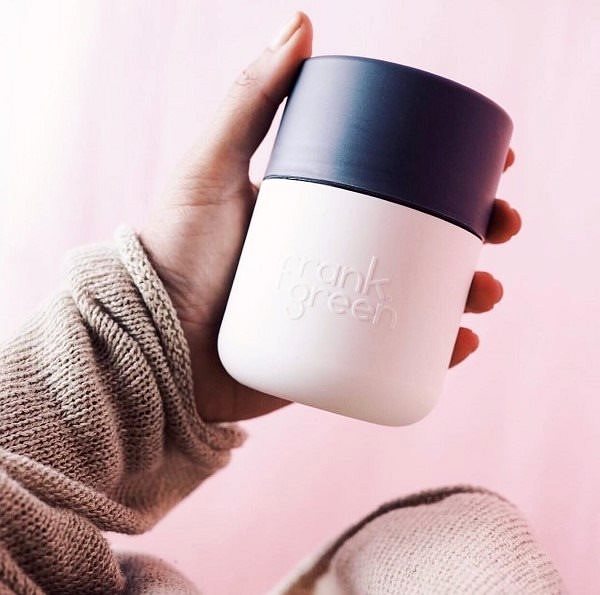 Thermal Mug Frank Green Original Cloud 230ml Lifestyle
