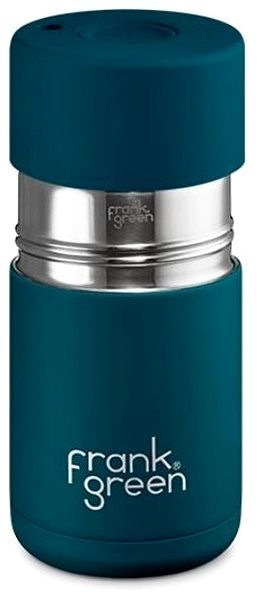 Thermal Mug Frank Green Ceramic Steel SmartCup Marine Blue 295ml Screen