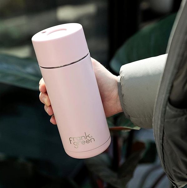 Thermal Mug Frank Green Ceramic Steel SmartCup Cloud 475ml Lifestyle