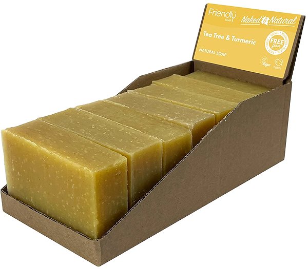 Solid soap Friendly Soap natural tea tree 7 pcs zero waste packaging .