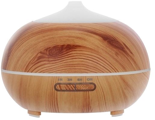 Air Humidifier Malatec 10948 Humidifier with ionizer 300 ml light brown ...