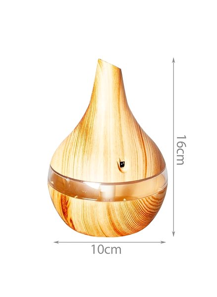 Air Humidifier Malatec 10950 Ultrasonic USB aromatic humidifier 300ml light brown ...