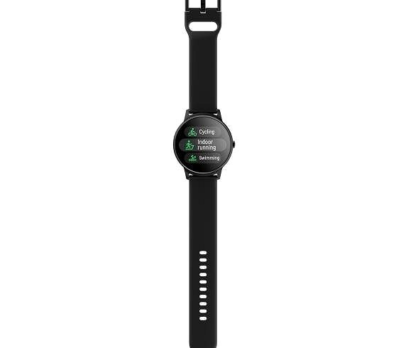 Smartwatch Forever ForeVive 2 SB-330 schwarz Seitlicher Anblick
