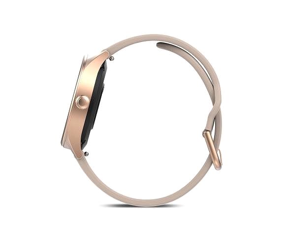 Smart Watch Forever Icon v2 AW-110 Gold Lateral view