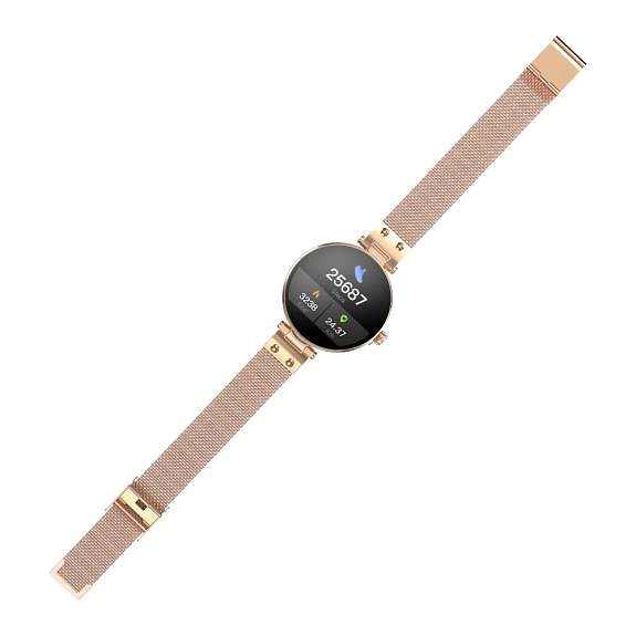 Smart hodinky Forever ForeVive Petite SB-305 ružovo zlaté ...