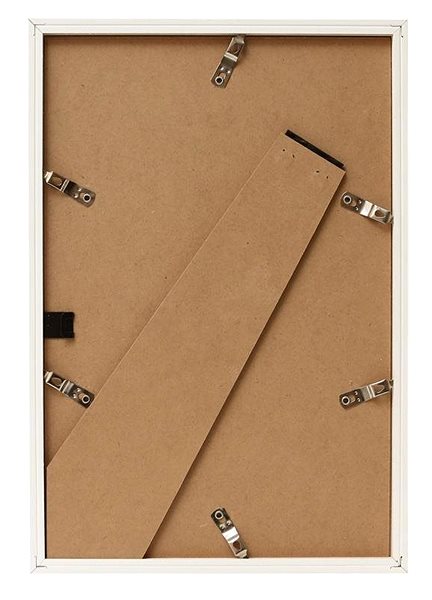 Photo Frame KPH Wooden photo frame NEW YORK 20 × 30 white Back page