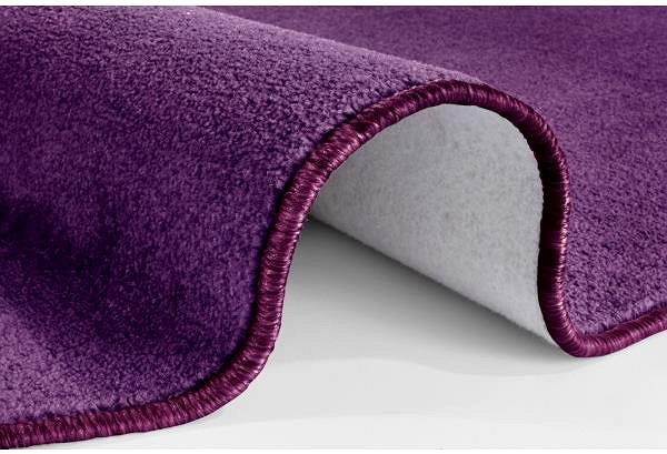 Koberec Hanse Home Collection Kusový koberec Nasty 101150 Purple kruh 200 × 200 cm ...