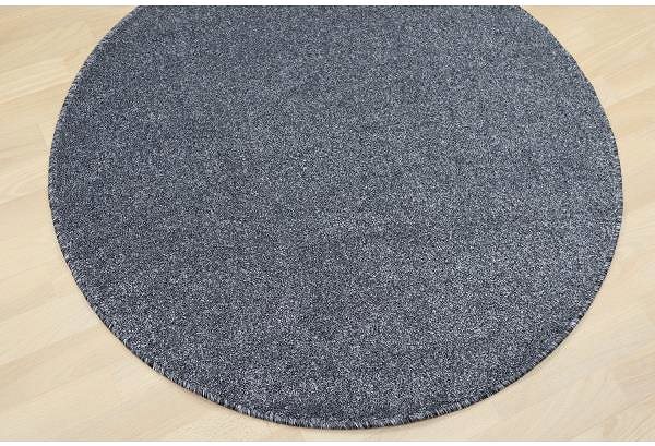 Koberec Vopi Kusový koberec Apollo Soft antracit kruh 133 × 133 cm ...