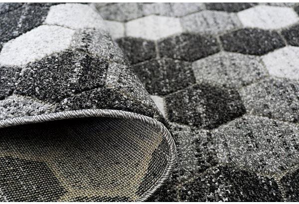 Koberec Berfin Dywany Kusový koberec Lagos 1675 Dark Grey (Silver) 60 × 100 cm ...