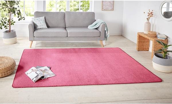 Koberec Hanse Home Collection Kusový koberec Nasty 101147 Pink štvorec 200 × 200 cm ...