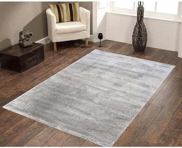Koberec Berfin Dywany Kusový koberec Microsofty 8301 Light grey 120 × 170 cm ...