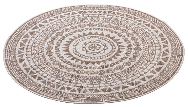 Koberec NORTHRUGS Kusový koberec Twin Supreme 105428 Coron Linen, 140 × 140 cm ...