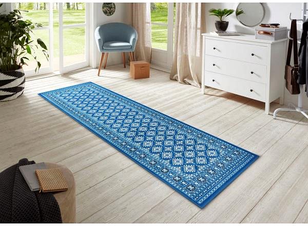 Koberec Nouristan – Hanse Home Kusový koberec Mirkan 105502 Jeans Blue 80 × 150 cm ...