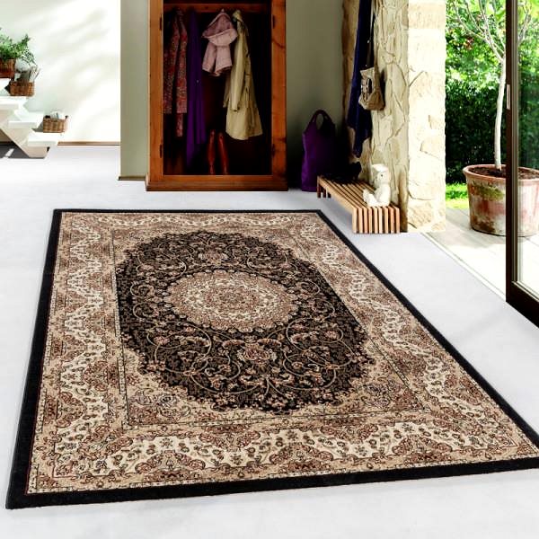 Koberec Ayyildiz Kusový koberec Kashmir 2606 black 160 × 230 cm ...