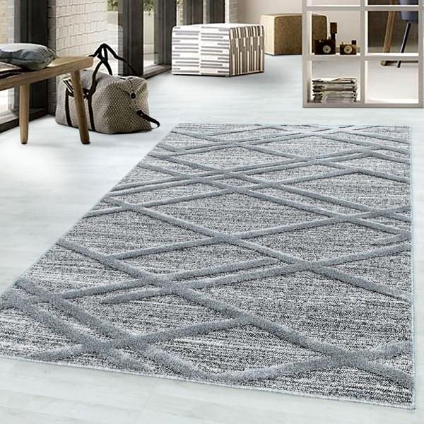 Koberec Ayyildiz Kusový koberec Pisa 4706 Grey 60 × 110 cm ...