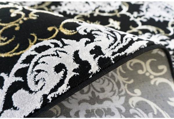 Koberec Berfin Dywany Kusový koberec Elite 23282 Black Gold 80 × 150 cm ...