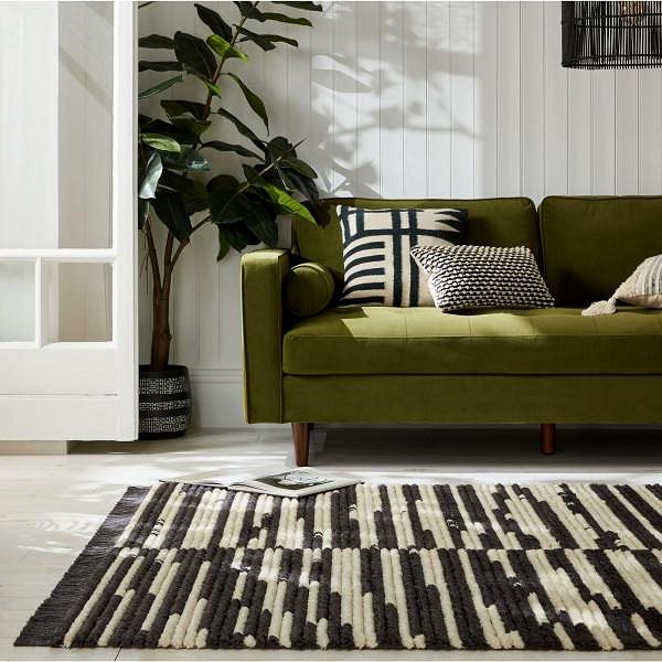 Koberec Flair Rugs Kusový koberec Domino Lina Berber Monochrome 120 × 170 cm ...