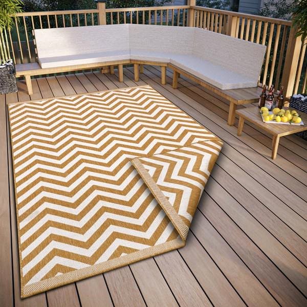 Koberec NORTHRUGS Kusový koberec Twin Supreme 105795 Palma Ochre ...
