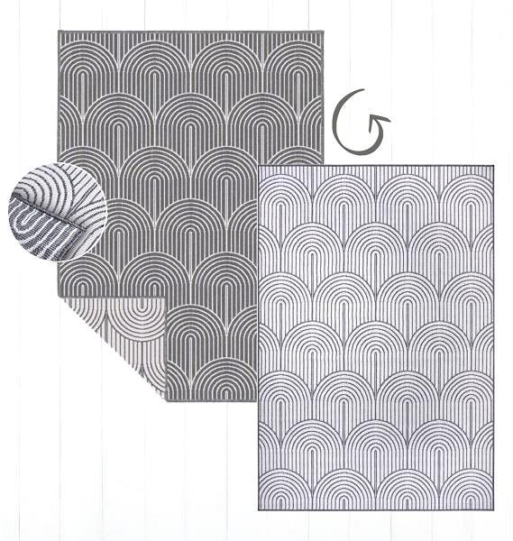 Koberec Hanse Home Collection Kusový koberec Pangli 105851 Silver, 160 × 230 cm ...