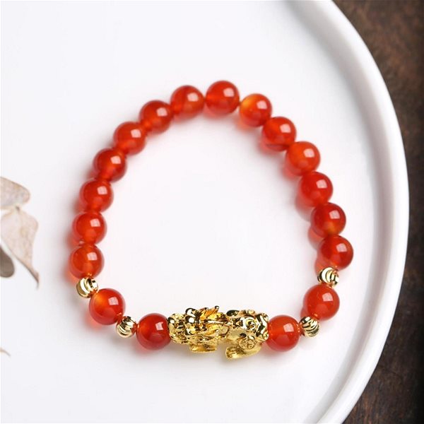 FENGSHUIHARMONY Pi Yao Agate Bracelet.