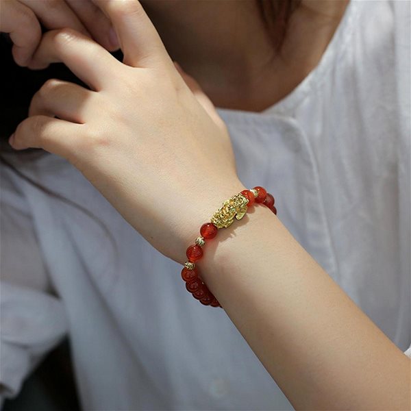FENGSHUIHARMONY Pi Yao Agate Bracelet.