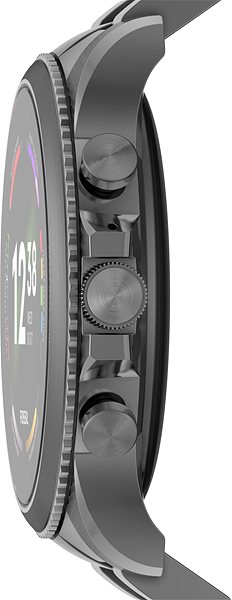 Smart Watch Fossil Gen 6 FTW4059 Stainless-Steel Lateral view
