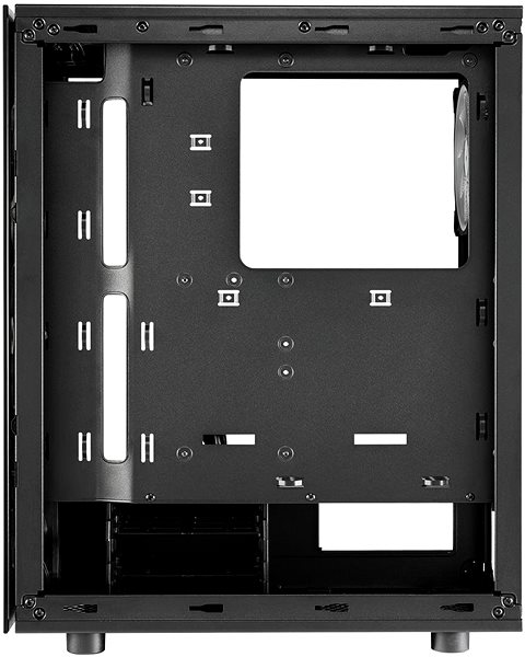 PC skrinka Fortron CMT340 PLUS Black Bočný pohľad