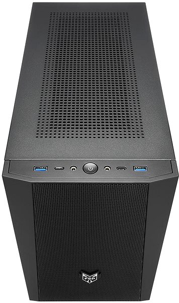 PC skrinka Fortron CST350 PLUS Black Možnosti pripojenia (porty)