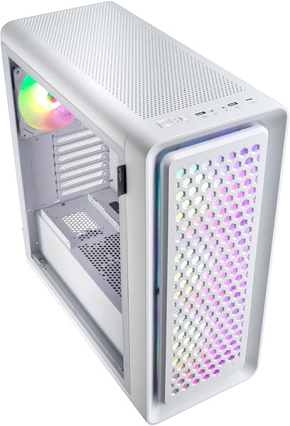 PC-Gehäuse FSP Fortron CUT593A White ...