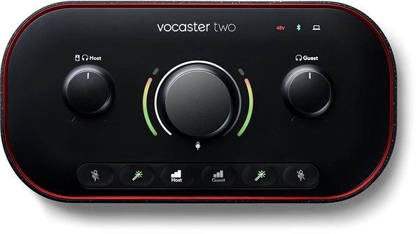 Externe Soundkarte Focusrite Vocaster Two Screen