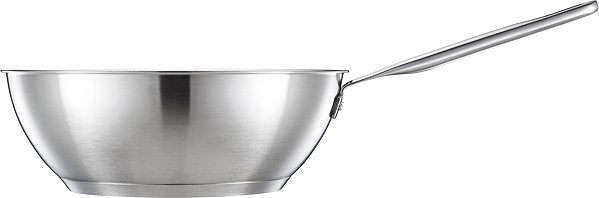 Wok Pan FISKARS All Steel pure Wok pan, 28 cm ...