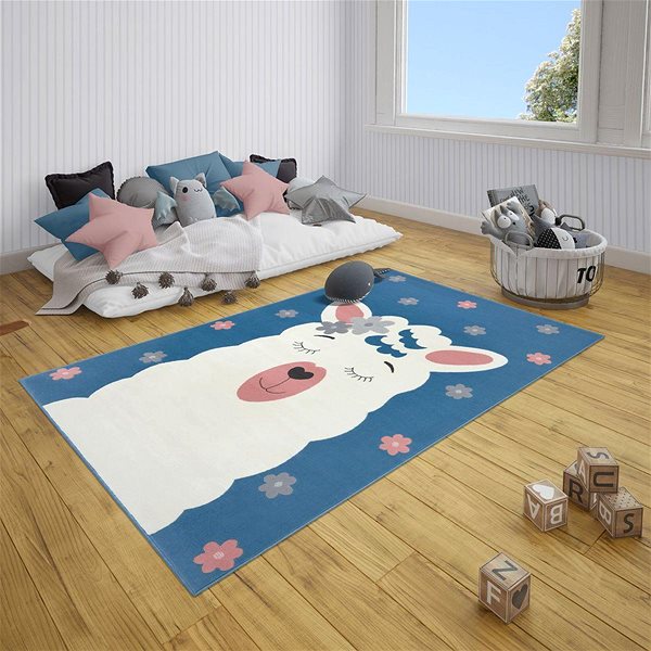 Koberec Dětský Adventures 104547 Sky-blue 120×170 cm ...