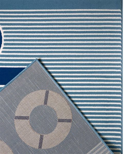 Koberec Detský Adventures 104561 Blue 80 × 150 cm ...