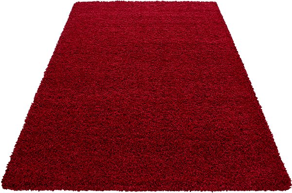 Koberec Kusový Dream Shaggy 4000 Red 65 × 130 cm ...
