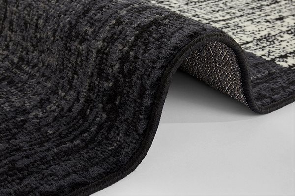 Koberec Kusový MujOriginal 104312 Black 80 × 250 cm ...