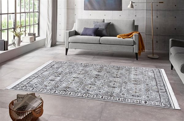 Koberec Kusový Naveh 105034 Grey, multicolored 95×140 cm ...