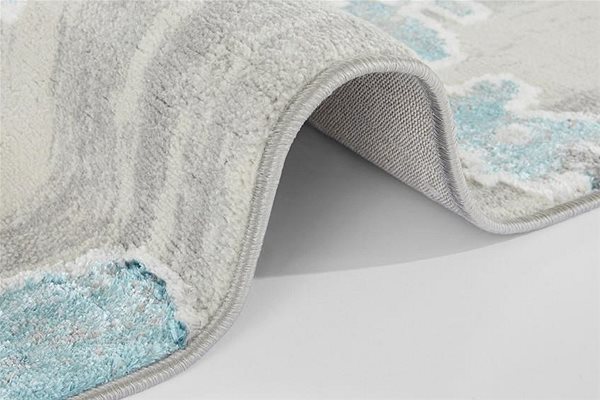 Koberec Kusový Opulence 104735 Silver-turquoise 80×150 cm ...