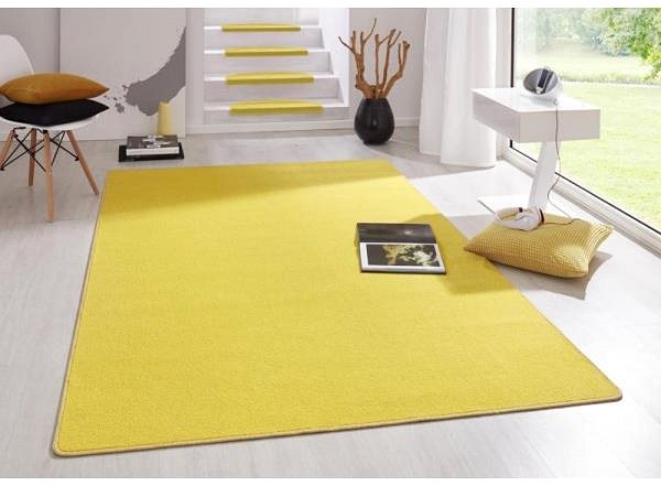 Koberec Kusový koberec Fancy 103002 Gelb – žltý 80 × 150 cm ...