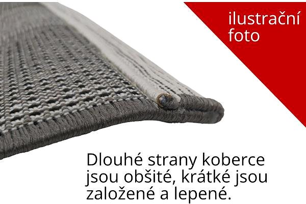 Koberec Kusový koberec HAWAII 1720 Grey 80 × 150 cm ...