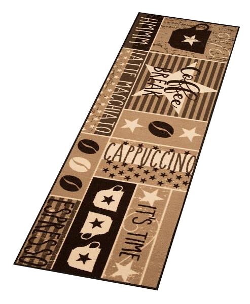 Koberec Behúň Coffee Break 67 × 180 Vibe 103494 brown 67 × 180 cm ...