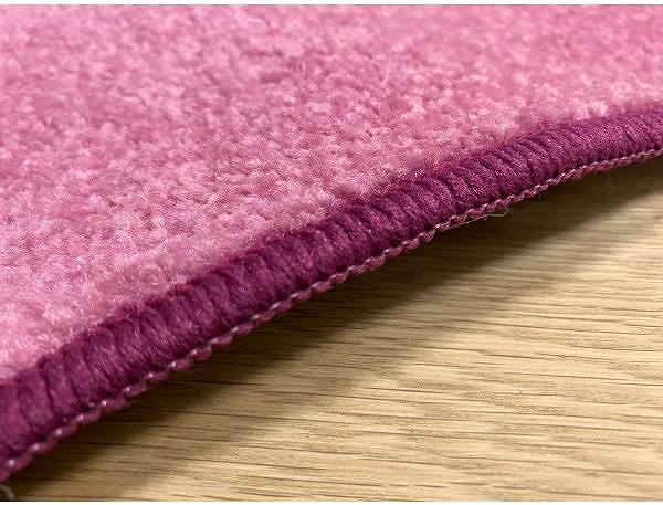 Koberec Kusový koberec Eton 11 ružový štvorec 100 × 100 cm ...