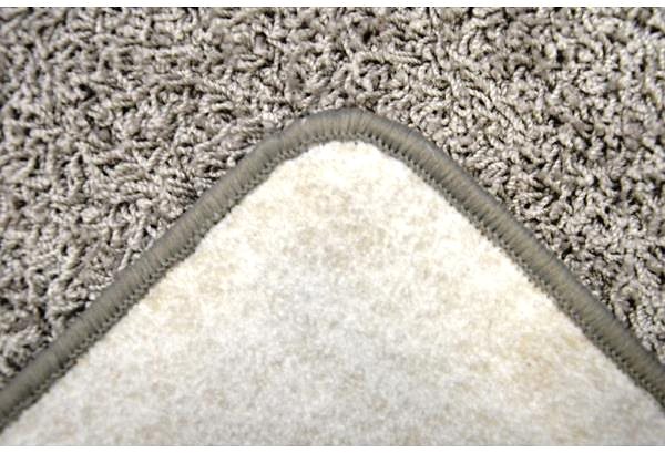Koberec Kusový sivý koberec Color Shaggy štvorec 80 × 80 cm ...