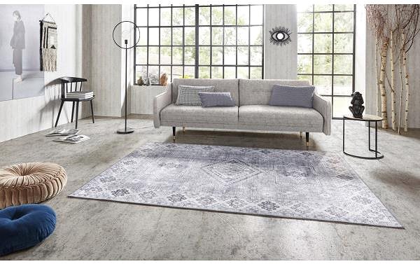 Koberec Kusový koberec Asmar 104011 Graphite/Grey 80 × 150 cm ...