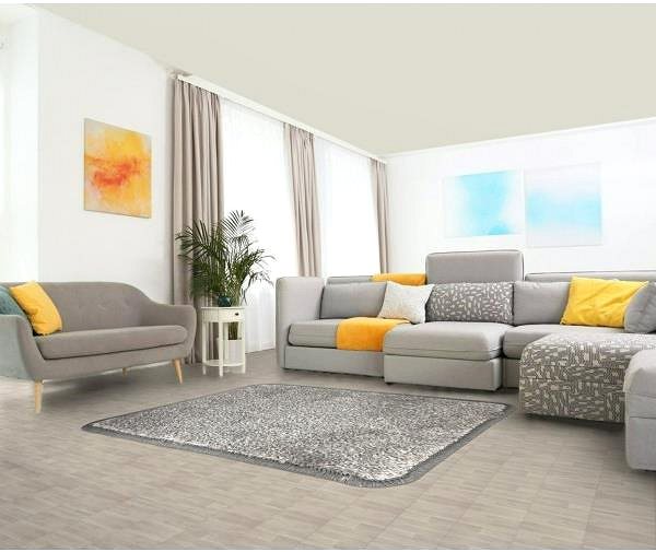 Koberec Kusový koberec Apollo Soft sivý 85 × 250 cm ...