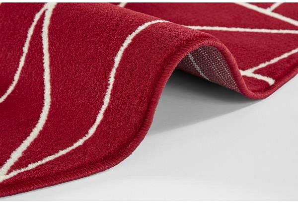 Koberec Kusový koberec Mujkoberec Original 104279 Red 140 × 140 (priemer) cm ...