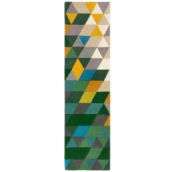 Koberec Ručne všívaný kusový koberec Illusion Prism Green/Multi 200 × 290 cm ...