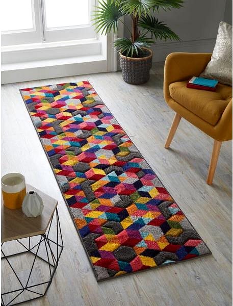 Koberec Kusový koberec Spectrum Dynamic Multi 80 × 150 cm ...